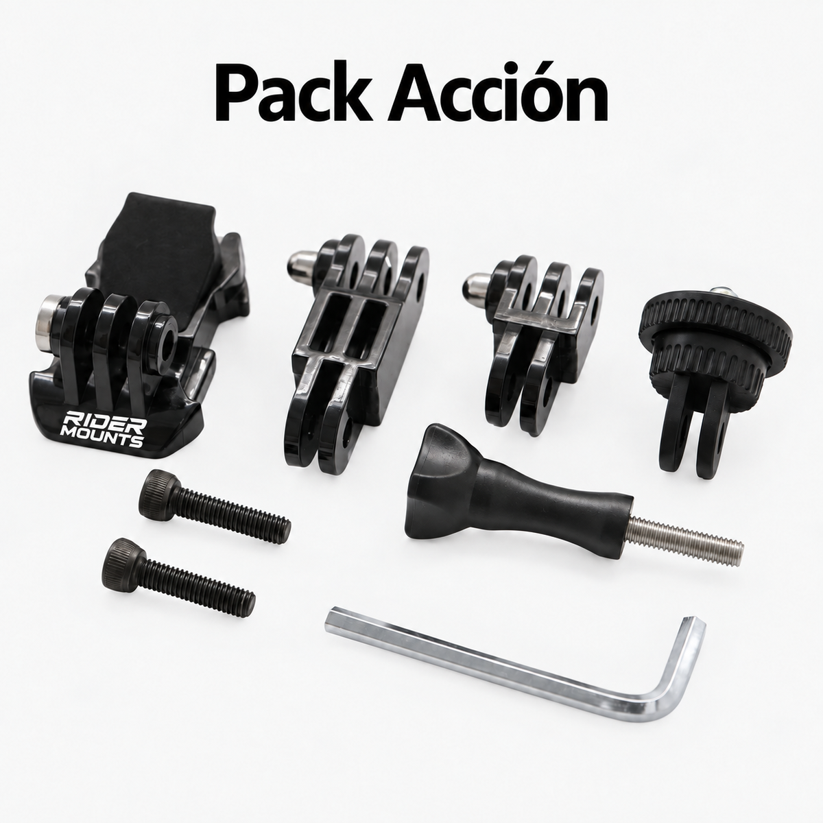 Pack Acción -  Sujeción y ajuste de la cámara