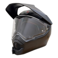 Casco AGV AX-9 con el soporte de mentonera RiderMounts instalado