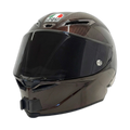 Casco AGV CORSA S con el soporte de mentonera RiderMounts instalado