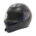 Casco AGV K1/K1 S con el soporte de mentonera RiderMounts instalado