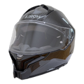 Casco AIROH MATRIX con el soporte de mentonera RiderMounts instalado