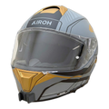 Casco AIROH SPARK 2 con el soporte de mentonera RiderMounts instalado