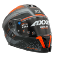 Casco AXXIS HAWK EVO SV con el soporte de mentonera RiderMounts instalado