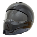 Casco BELL BROOZER 06 con el soporte de mentonera RiderMounts instalado