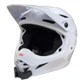 Casco BELL MX-10 con el soporte de mentonera RiderMounts instalado