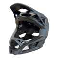 Casco FOX PROFRAME con el soporte de mentonera RiderMounts instalado