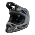 Casco FOX RAMPAGE con el soporte de mentonera RiderMounts instalado
