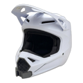 Casco FOX V1 con el soporte de mentonera RiderMounts instalado