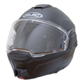 Casco HJC I100 con el soporte de mentonera RiderMounts instalado