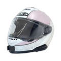 Casco HJC i71 con el soporte de mentonera RiderMounts instalado