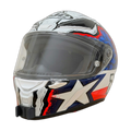 Casco HJC RPHA 1 con el soporte de mentonera RiderMounts instalado