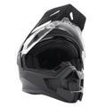 Casco IXS 209 1.0 ADVENTURE con el soporte de mentonera RiderMounts instalado