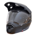 Casco LEATT ADV 9.5 con el soporte de mentonera RiderMounts instalado