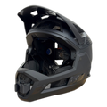 Casco LEATT ENDURO 4.0 con el soporte de mentonera RiderMounts instalado