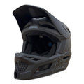 Casco LEATT GRAVITY 6.0 con el soporte de mentonera RiderMounts instalado