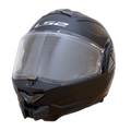 Casco LS2 ADVANT 2 con el soporte de mentonera RiderMounts instalado