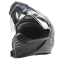 Casco LS2 BLAZE con el soporte de mentonera RiderMounts instalado