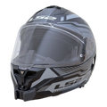 Casco LS2 CHALLENGER 2 FF817 con el soporte de mentonera RiderMounts instalado
