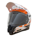 Casco LS2 PIONEER 2 MX702 con el soporte de mentonera RiderMounts instalado