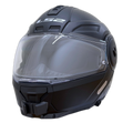 Casco LS2 SCOPE 2 FF902 con el soporte de mentonera RiderMounts instalado