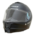 Casco LS2 STREAM 2 FF808 con el soporte de mentonera RiderMounts instalado