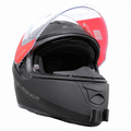 Casco LS2 STREAM EVO FF320 con el soporte de mentonera RiderMounts instalado