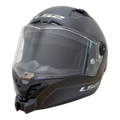 Casco LS2 THUNDER FF805 con el soporte de mentonera RiderMounts instalado