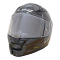 Casco LS2 VECTOR 2 FF811 con el soporte de mentonera RiderMounts instalado
