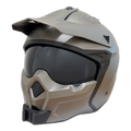 Casco MTR BATTLE-X 2 con el soporte de mentonera RiderMounts instalado