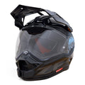 Casco NEXX X.RALLY con el soporte de mentonera RiderMounts instalado