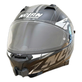 Casco NOLAN N87 con el soporte de mentonera RiderMounts instalado