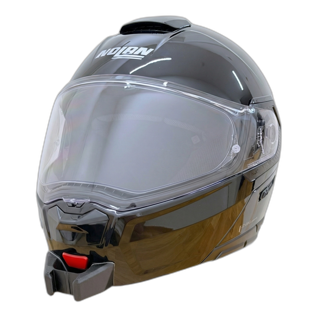 Casco NOLAN N90-3 con el soporte de mentonera RiderMounts instalado