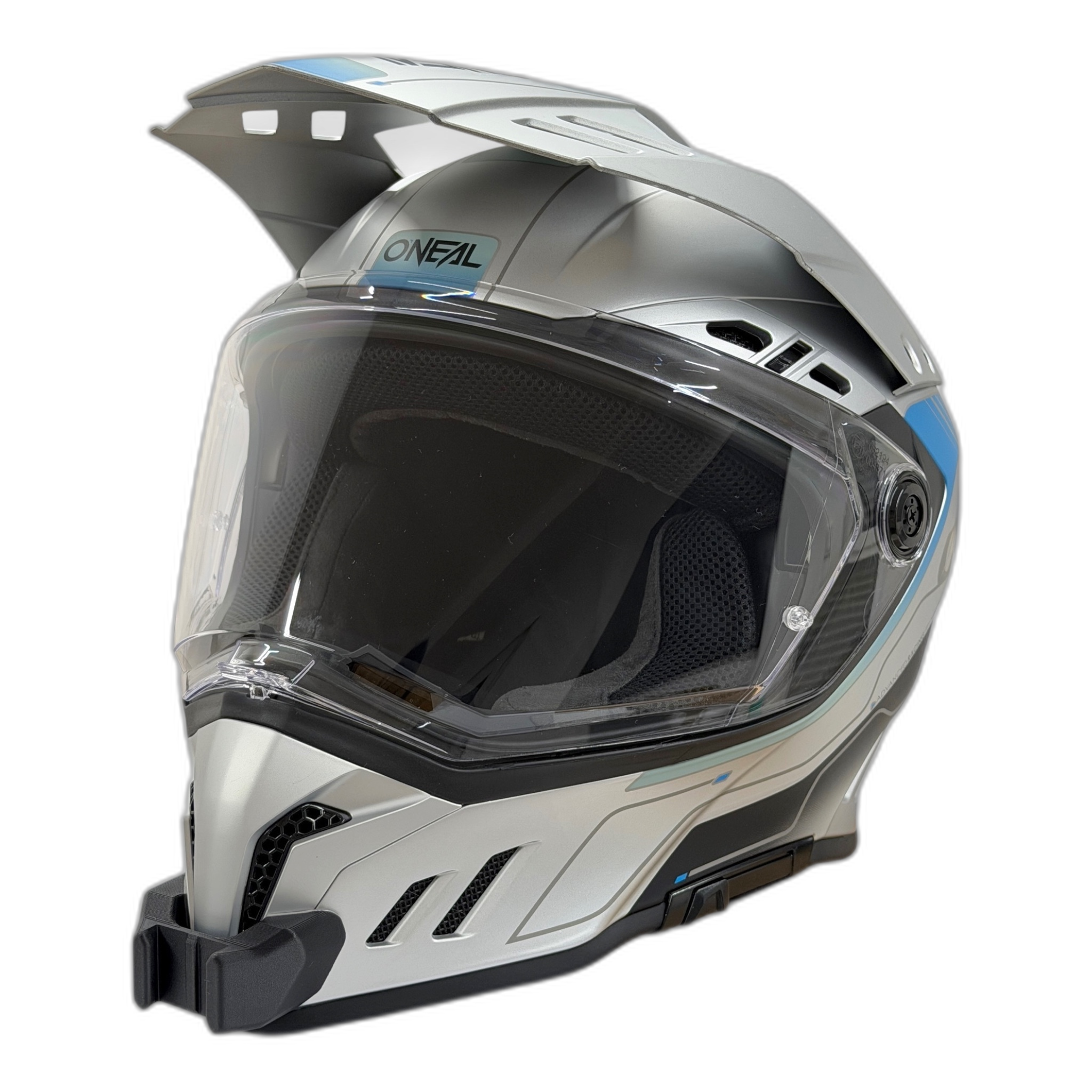 Casco O'NEAL SIERRA RS con el soporte de mentonera RiderMounts instalado
