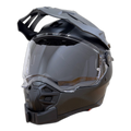 Casco SCORPION ADF-9000 AIR SOLID con el soporte de mentonera RiderMounts instalado