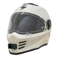 Casco SCORPION COVERT-FX con el soporte de mentonera RiderMounts instalado
