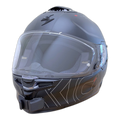 Casco SCORPION EXO-GT SP AIR con el soporte de mentonera RiderMounts instalado