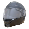 Casco SENA IMPULSE con el soporte de mentonera RiderMounts instalado