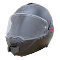 Casco SHARK OXO con el soporte de mentonera RiderMounts instalado
