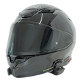 Casco SHOEI NXR 2 con el soporte de mentonera RiderMounts instalado
