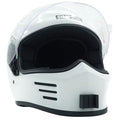 Casco SIMPSON SPEED BANDIT con el soporte de mentonera RiderMounts instalado